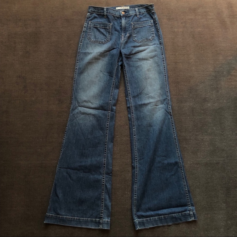 J Brand High-Waist Wide Leg Jeans